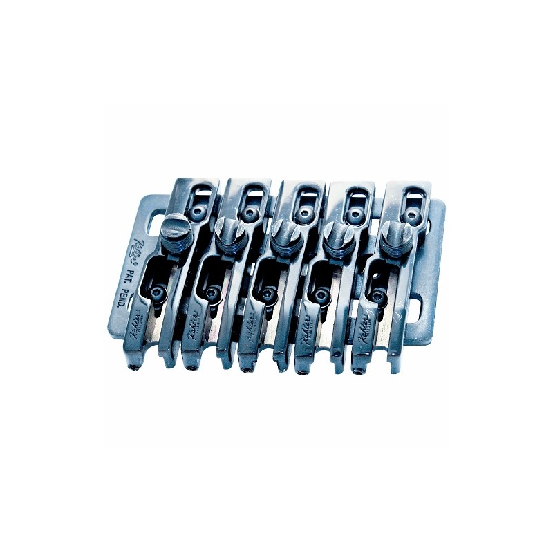 Kahler 2450-N5 - 5-String Bass Fixed Bridge - Chro